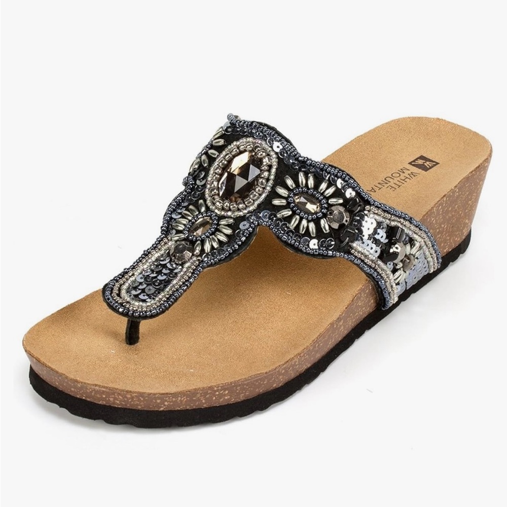White Mountain “Bountiful” Women’s Sandals Size 10M EUC